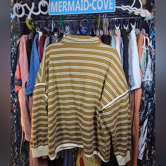 #0464 1XL ODDI Golden Olive 2 Pc Set: Top & Shorts, 26-28"ptp 16-25"ElasticWaist - Picture 5 of 16